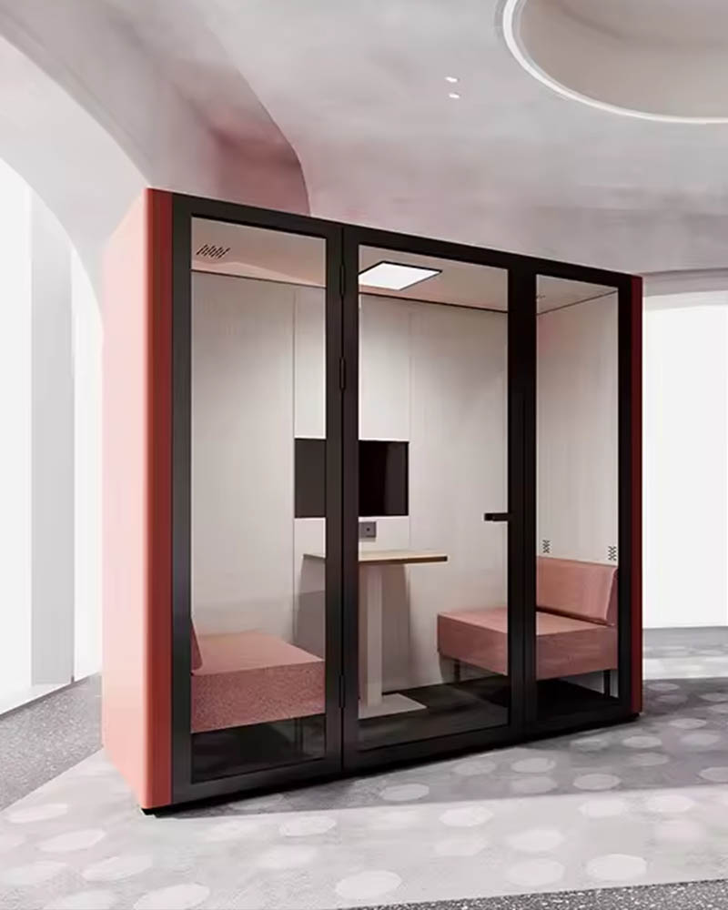 Geluiddichte cabine