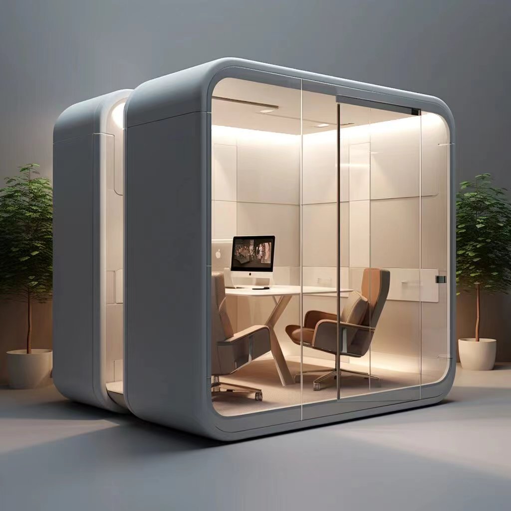 Multifunctionele geluiddichte cabine