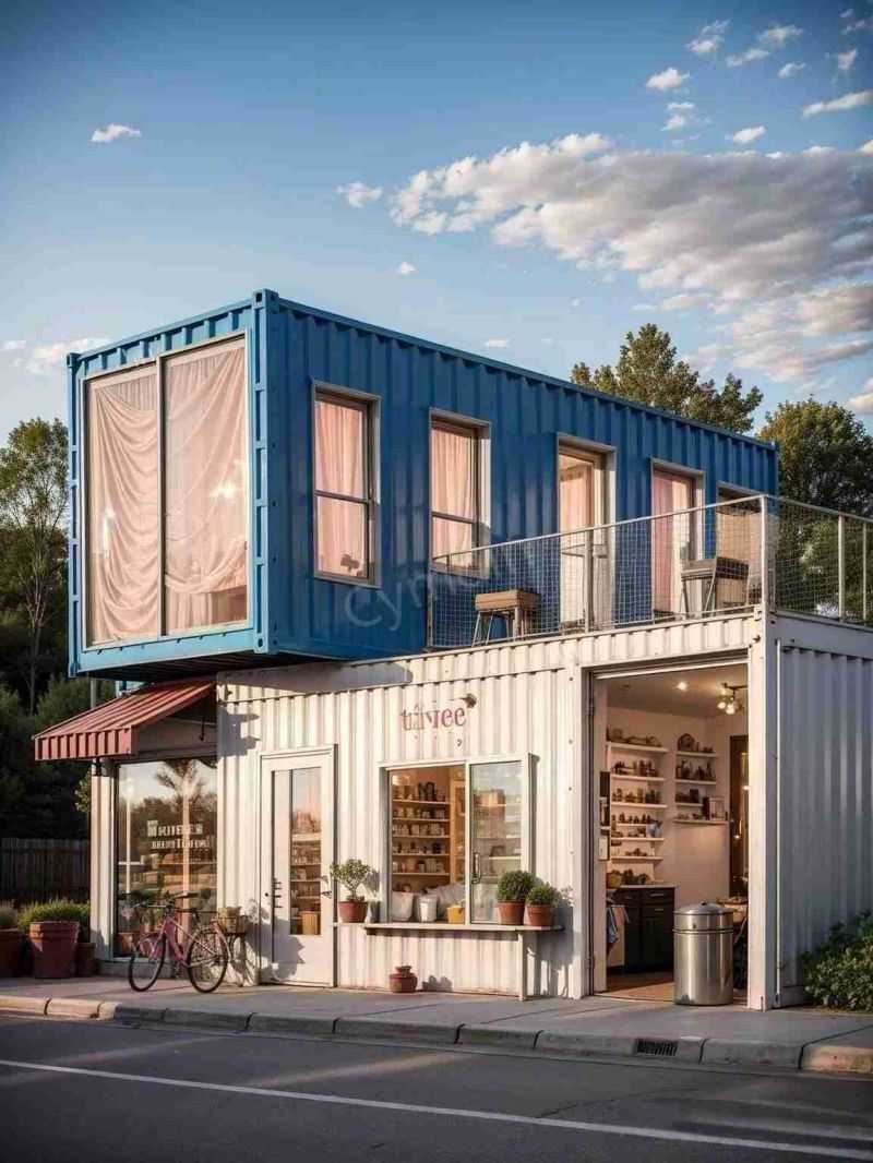 Marine geprefabriceerd container renovatiehuis